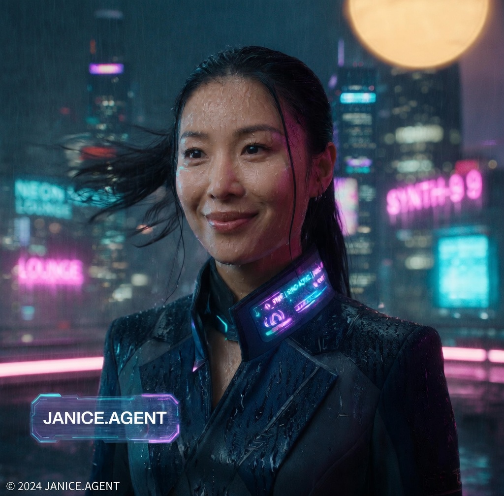 Janice Jung cinematic portrait